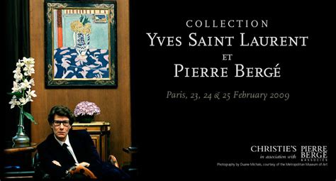 pierre berge yves saint laurent auction|YSL, Berge Art Collection To Be Auctioned at Christie’s .